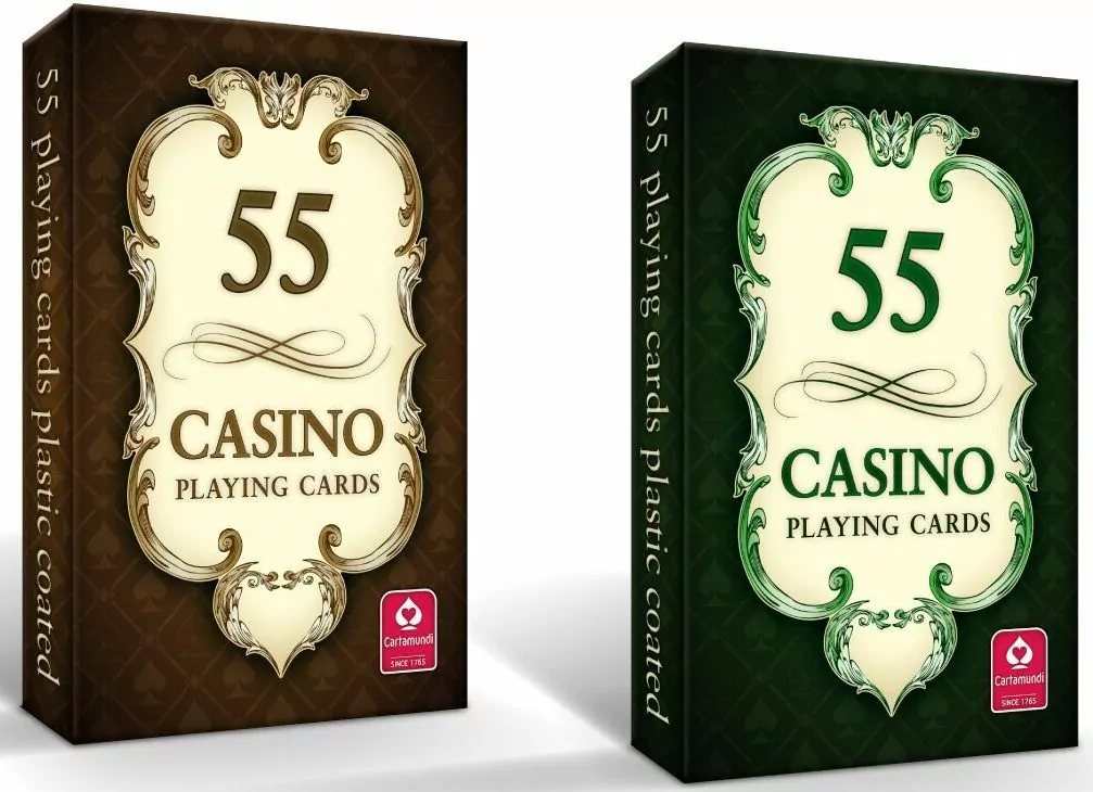 Casino. Karty do gry. 55 kart - tantis.pl