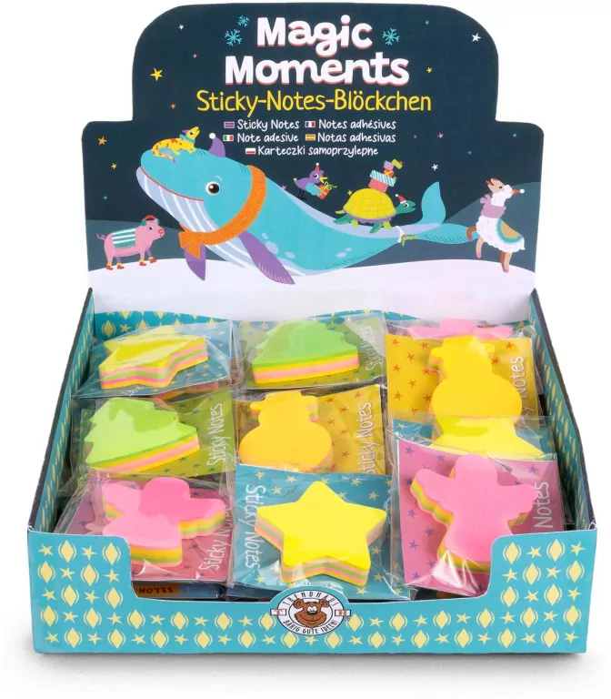 Karteczki samoprzylepne Magic Moments mix - tantis.pl