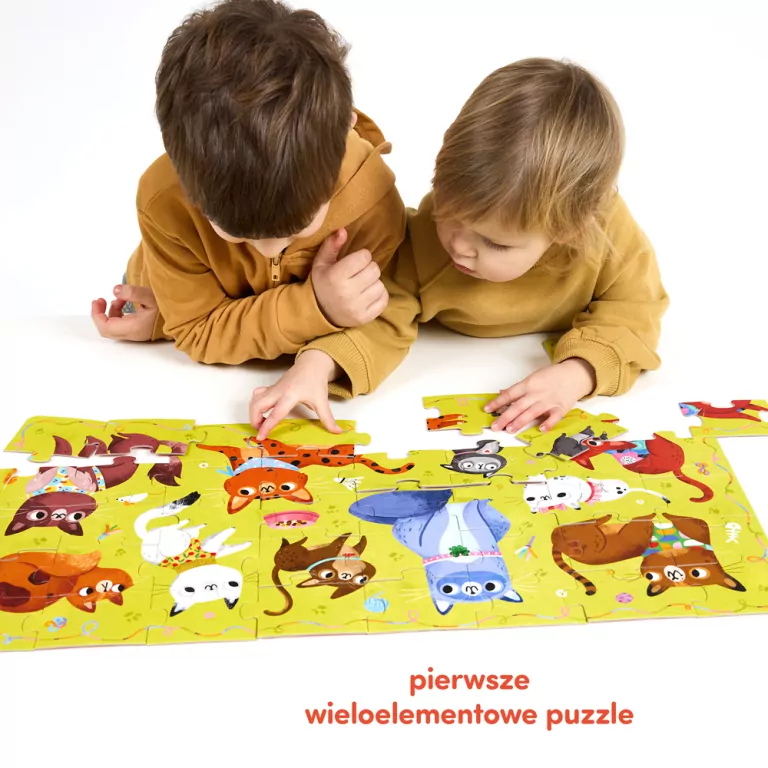 CzuCzu. Puzzle Miau Kotki. 3+ - tantis.pl