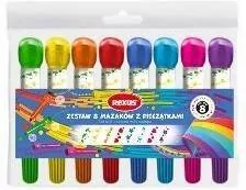 Mazaki z pieczątkami 8szt - tantis.pl