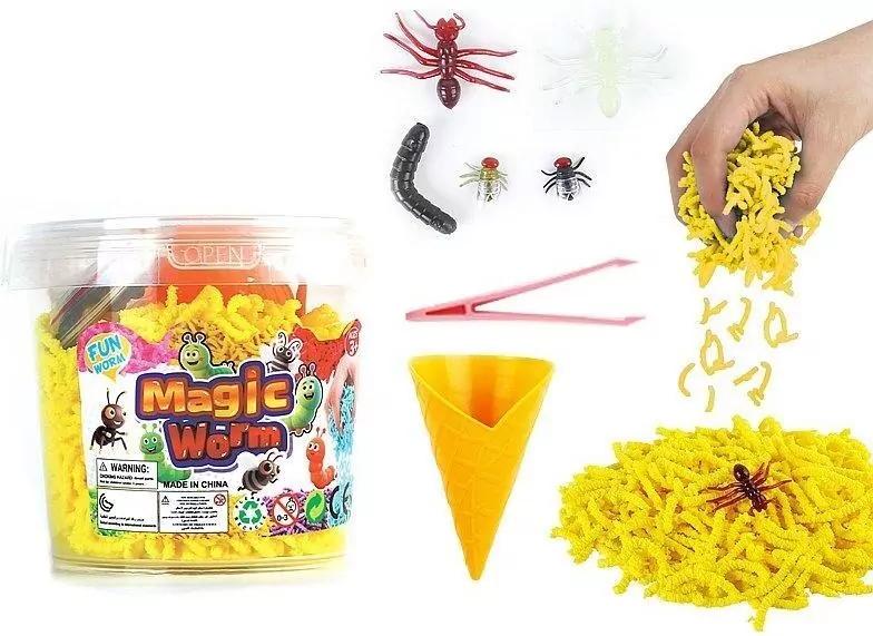 Magiczne robaki w wiaderku - tantis.pl