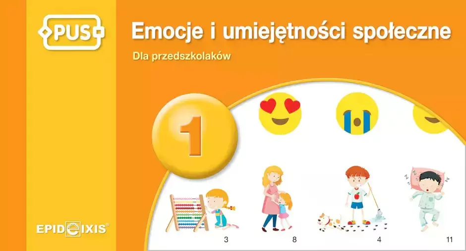 PUS. Emocje i umiejętności społeczne 1. Dla przedszkolaków - tantis.pl