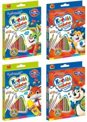 Kredki szkolne trójkątne Bambino