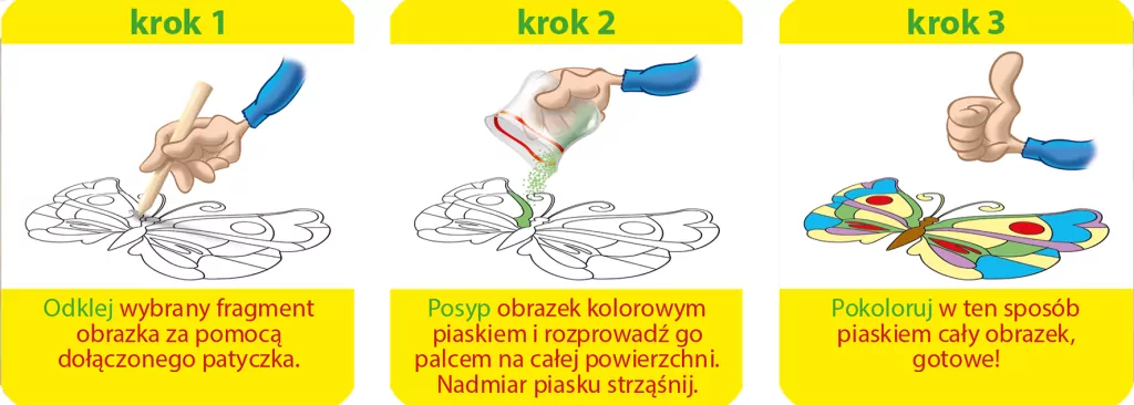 Piaskowe obrazki. Pakiet 5 - tantis.pl