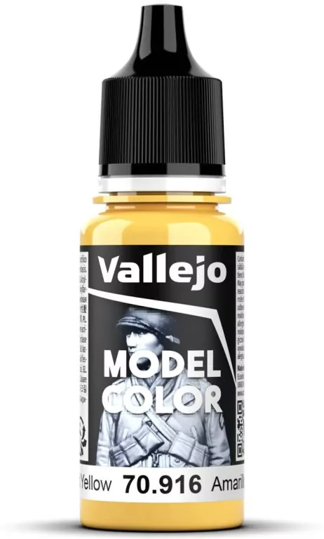 Vallejo: 70.916 - Model Color - Sand Yellow (18 ml) - tantis.pl