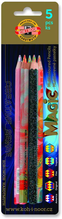 Kredki. Magic trio. 5 kolorów - tantis.pl