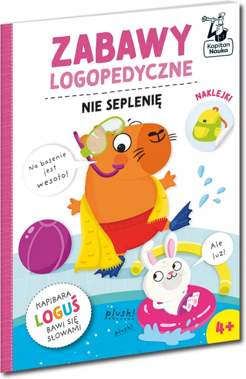 Kapitan Nauka. Zabawy logopedyczne. Nie seplenię - tantis.pl