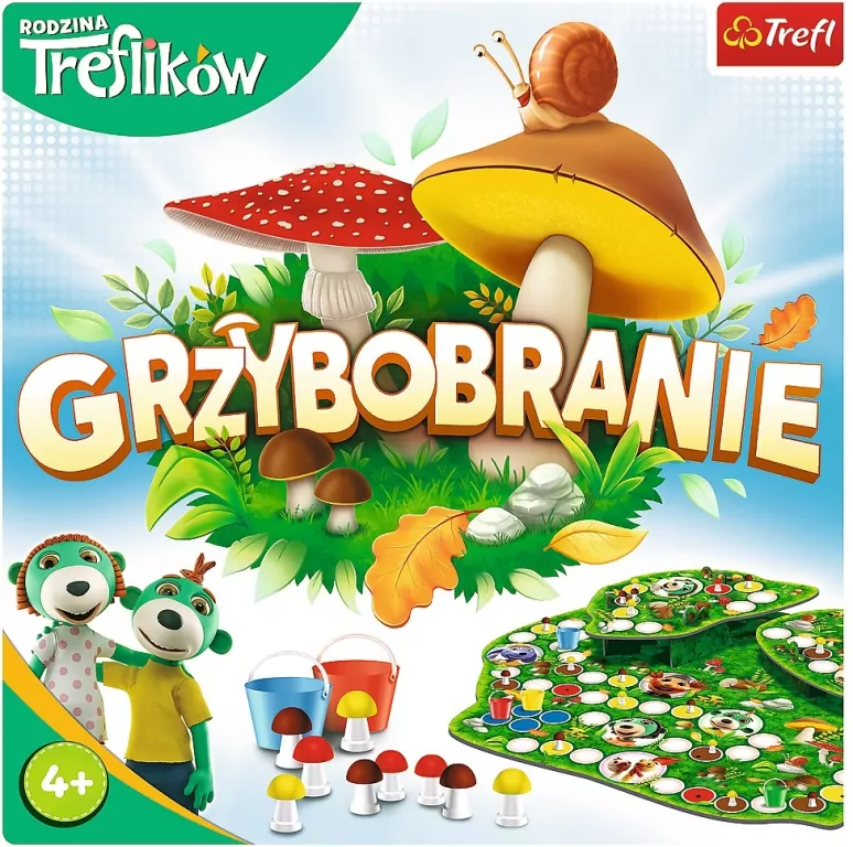 Grzybobranie. Rodzina Treflików - tantis.pl