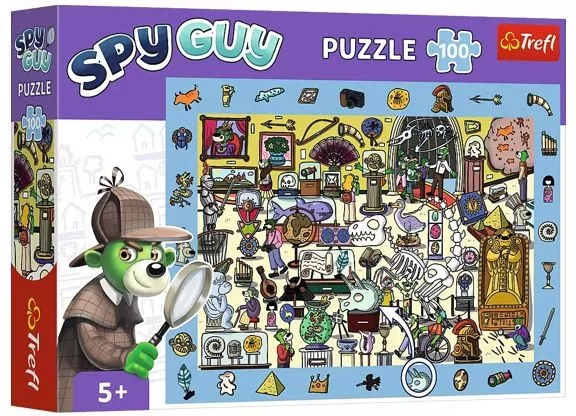 Puzzle 100 Obserwacyjne - Spy Guy Muzeum TREFL - tantis.pl