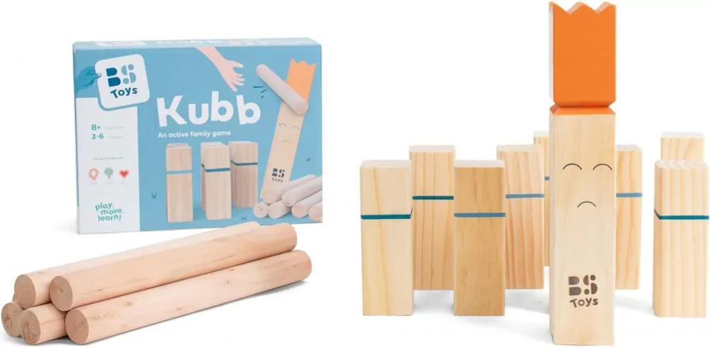 Kubb - szachy wikingów drewniane - tantis.pl