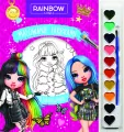 Malowanie farbkami. Rainbow High - tantis.pl