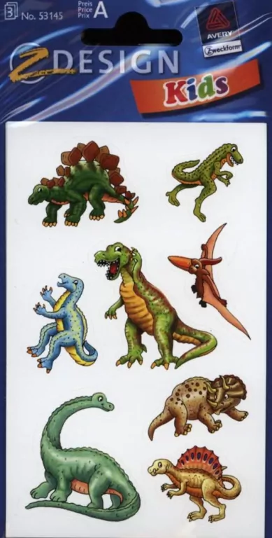 Naklejki Z Design Kids Dinozaury - tantis.pl