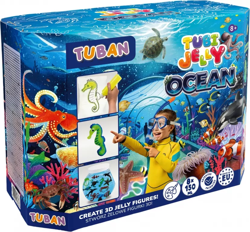 Zestaw Jelly - Duże Akwarium Ocean TUBAN - tantis.pl