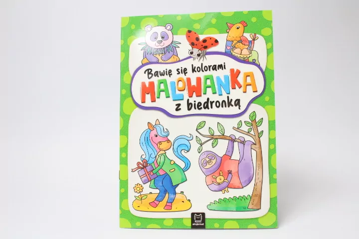 Bawię się kolorami. Malowanka z biedronką - tantis.pl