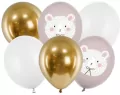 Balony Miś polarny 30cm 6szt - tantis.pl