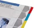 Starpak. Przekładka A4 kartonowa, 5 kolorów - tantis.pl