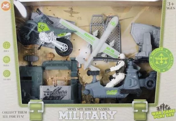 Zestaw wojskowy Baza z akcesoriami i figurką Mega Creative 526101 - tantis.pl