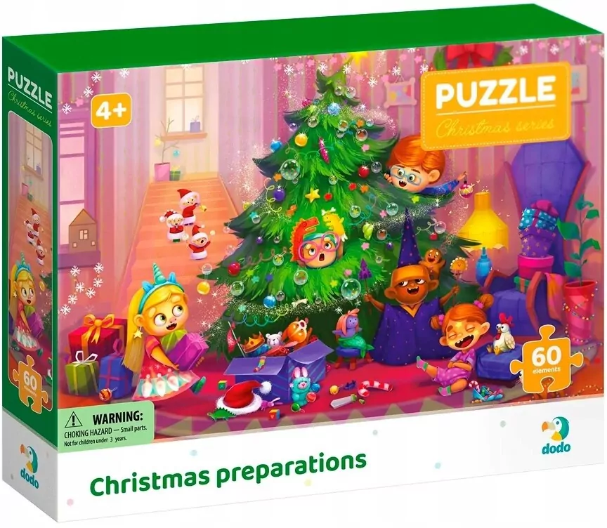 Puzzle 60. Christmas preparations - tantis.pl