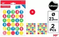 Naklejki cyferki 2 arkusze - tantis.pl