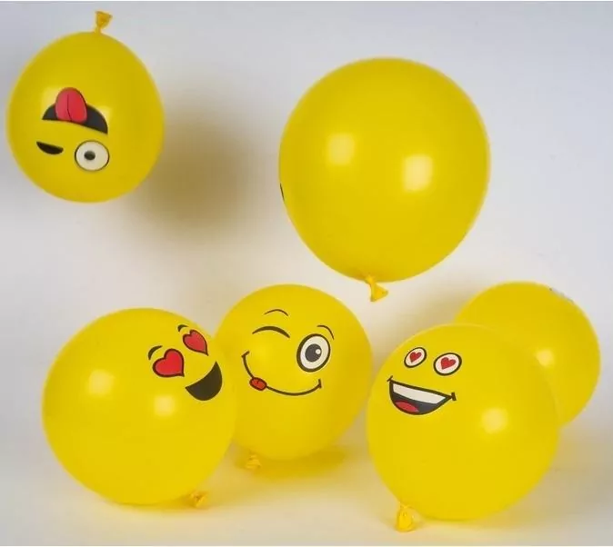 Balony Joy 03 30cm MIX - Emotki - tantis.pl