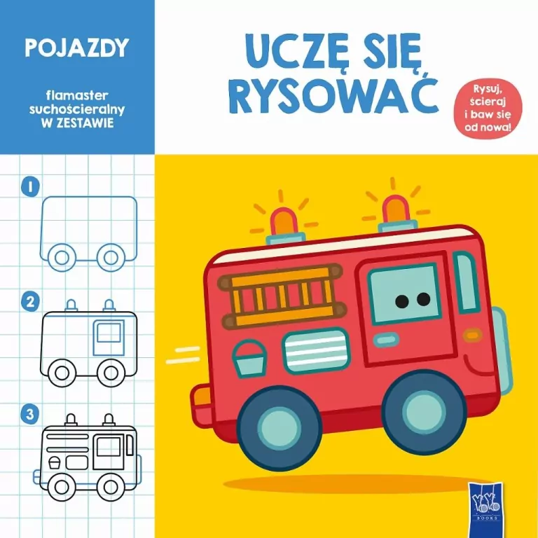 Uczę się rysować. Pojazdy - tantis.pl