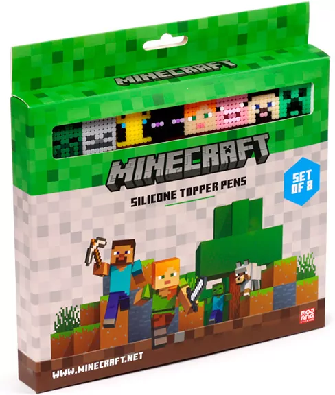 Cienkopis z silikonową nakładką Minecraft - tantis.pl