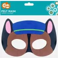 Maska filcowa 18x12cm. Psia Brygada. Policjant - tantis.pl