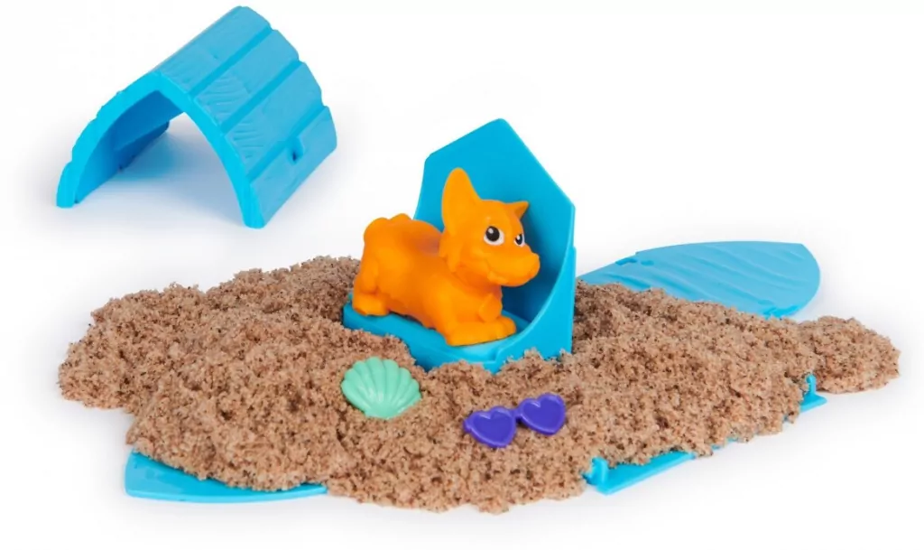 Kinetic Sand - Piasek kinetyczny z figurką pieska - tantis.pl
