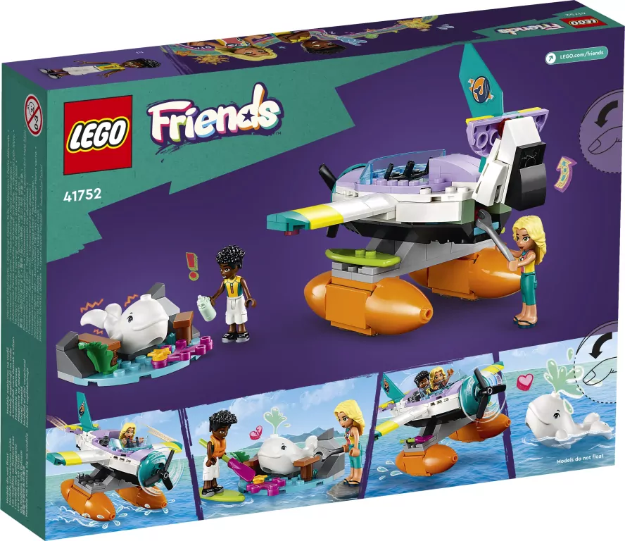 LEGO® Friends. Hydroplan ratowniczy. 41752 - tantis.pl