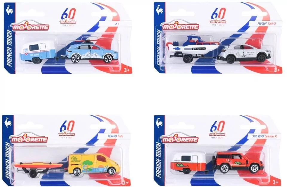 Majorette French Touch z przyczepą mix - tantis.pl