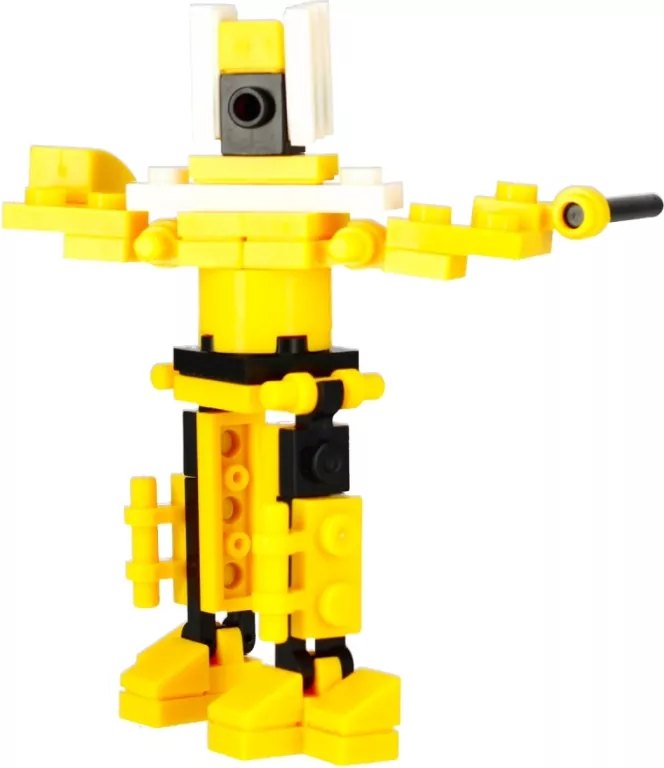 Klocki konstrukcyjne. Robot. 39 elementów - tantis.pl