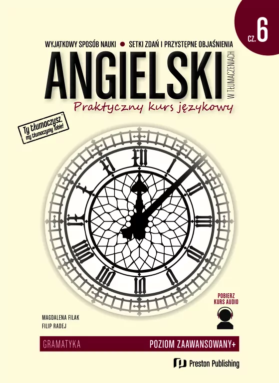 Angielski w tłumaczeniach. Gramatyka część 6. Poziom zaawansowany. Wydanie 3 - tantis.pl