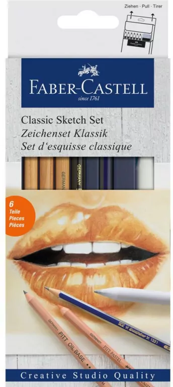 Zestaw do szkicowania Classic. Faber Castell - tantis.pl