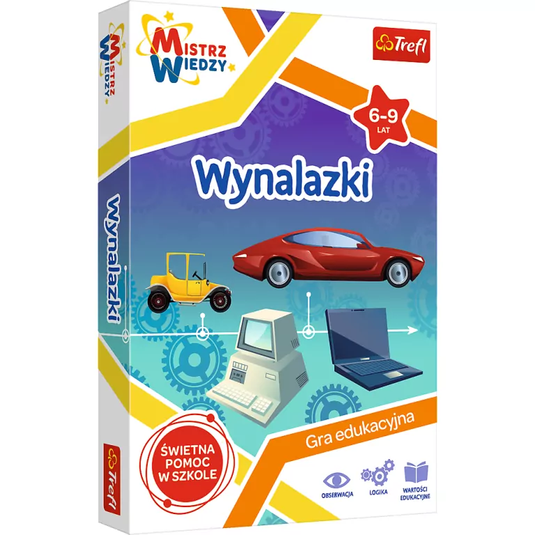 Trefl. Mistrz wiedzy. Wynalazki - tantis.pl