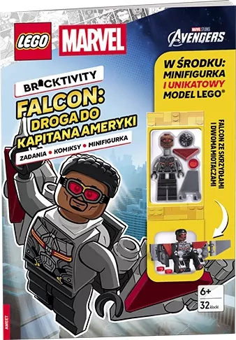 Lego Avengers. Falcon. Droga do Kapitana Ameryki - tantis.pl