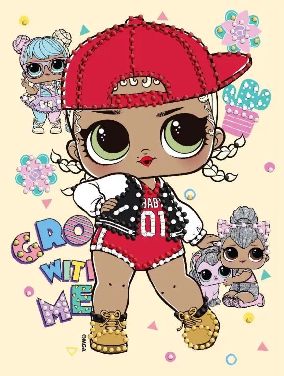 Diamentowa mozaika - LOL Surprise! Swag 15x20cm - tantis.pl