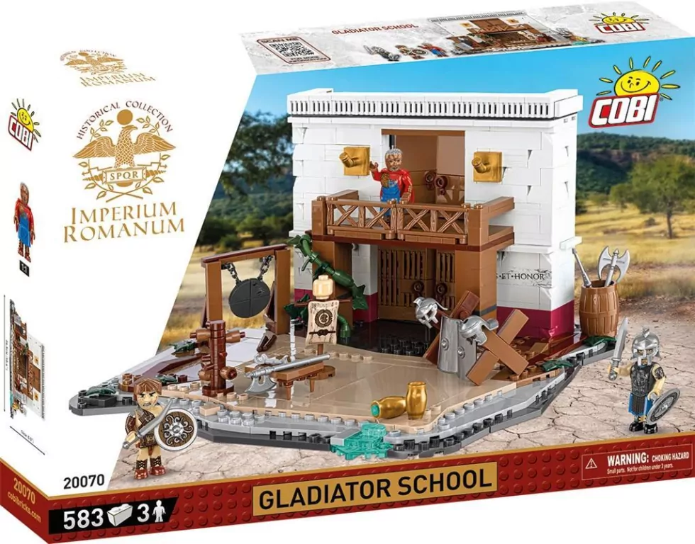 Szkoła Gladiatorów. Imperium Rzymskie. Cobi - tantis.pl