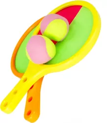 Łapacz 2w1. Rakietki do gry