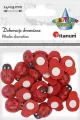 Dekoracje samoprzylepne 3D biedronki 14x19mm - tantis.pl