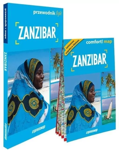 Comfort! map Zanzibar light: przewodnik + mapa - tantis.pl