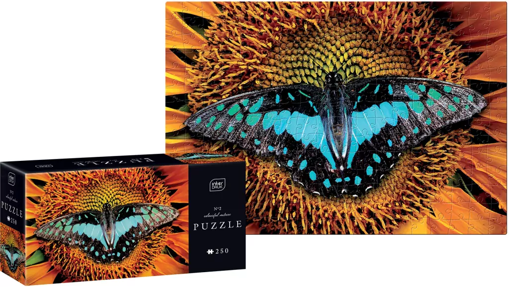 Puzzle 250. Colourful Nature 2 Butterfly - tantis.pl
