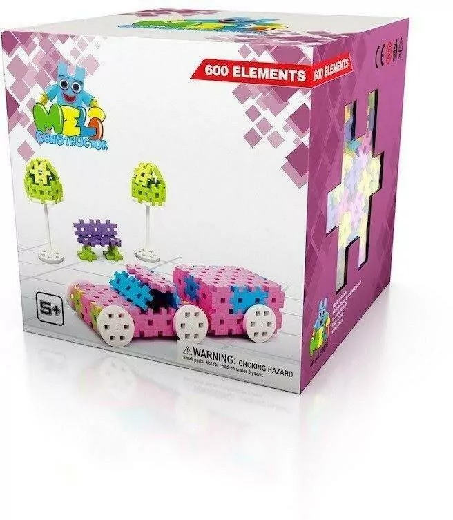 MELI Klocki Constructor Girls 600 sztuk - tantis.pl