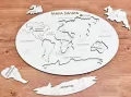 Mapa Świata kontynenty i oceany - tantis.pl