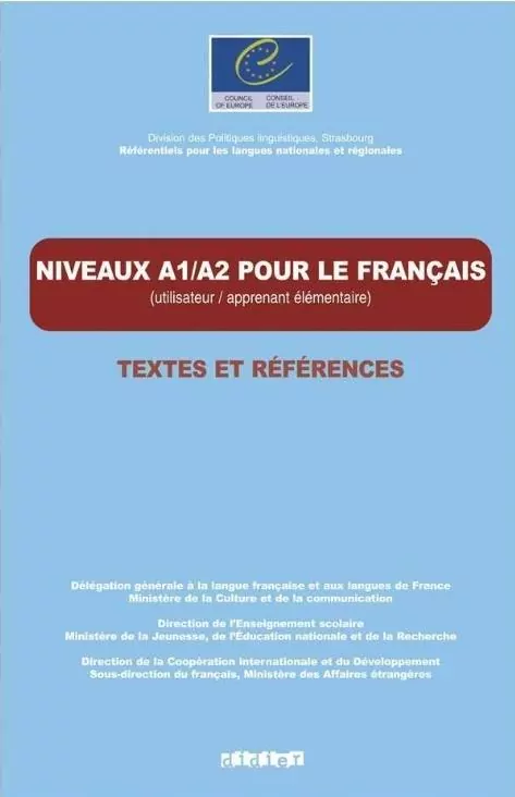 Niveau A1 et niveau A2 pour le francais - tantis.pl