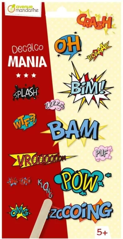 Kalkomanie Onomatopeje - tantis.pl
