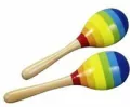 Kolorowe marakasy 2 szt - tantis.pl