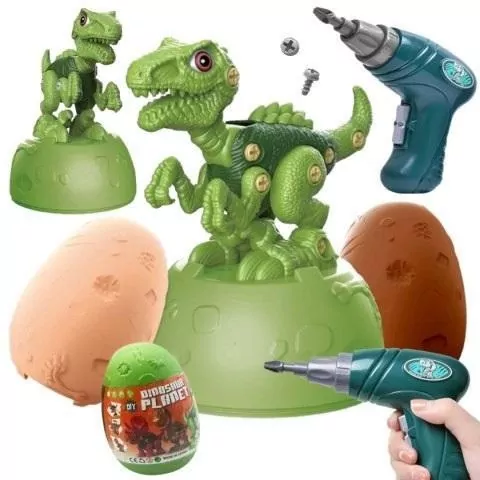 Zestaw dinozaur w jaju do skręcania - tantis.pl