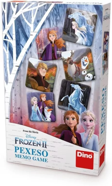 Gra pamięciowa memory memo Kraina Lodu - tantis.pl