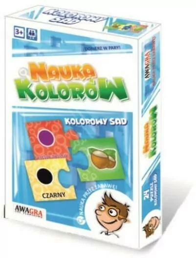 Nauka kolorów. Kolorowy sad. - tantis.pl