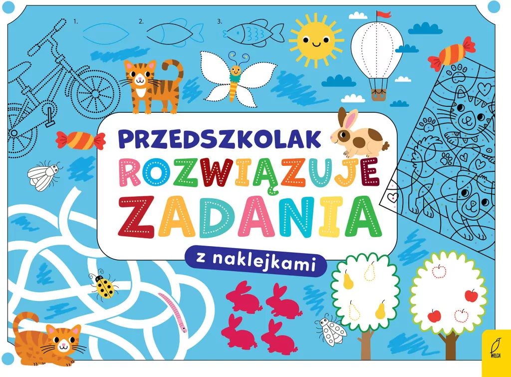 Przedszkolak rozwiązuje zadania. Zeszyt niebieski - tantis.pl